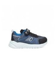 Trend Adımlar Mavi Cırt Cırtlı Hafif Patik Çocuk Sneaker