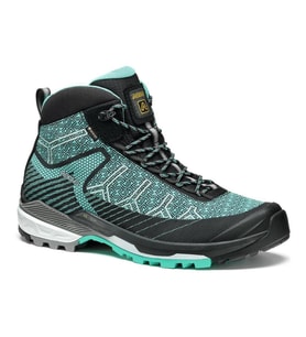 Asolo A40067 00 A559 Falcon Evo Jaquard GV ML Black/Aqua Green Kadın Outdoor Bot (Siyah)