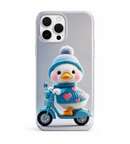 İPhone 16 Pro Max Novera Cozy Friends Collection Çift Katmanlı Essential Tough Telefon Kılıfı