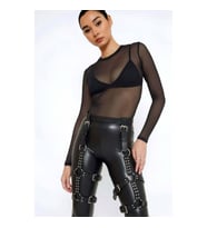Deri Kemer Bacak Harness (Kırmızı)