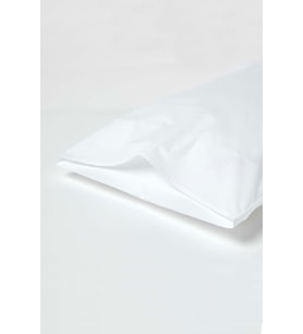 %100 Pamuk Yastık Kılıfı 2'li Set – 50x70 cm  Yumuşak Dokulu, Nefes Alabilen, Cilt Dostu, Antialerjik, Premium Kalite Pamuklu Yastık Kılıfı  Konforlu Uyku ve Doğal Kumaş (Beyaz)