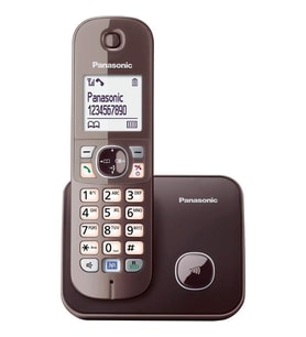 PANASONIC KX-TG-6811 Kablosuz LCD Ekranlı Telefon Siyah