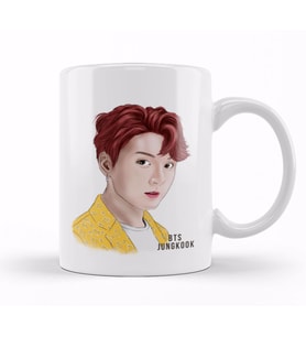 Bts Jungkook Kupa Bardak Porselen