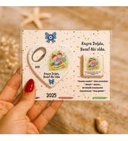 Abi Erkek Kardeş Temalı Kalp Açacak Magnet