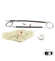 Toyota Corolla E10 AE100 E100 1991-1999 3/4/5 Kapı 6980212140 İçin Ön Sol Cam Kriko Tamir Seti