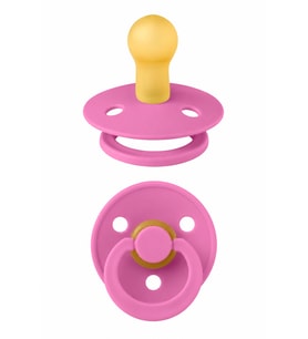 Kauçuk Emzik 0-6 Ay Bubblegum adet fiyatıdır — Renk: Bubblegum