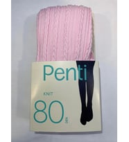PENTİ PRETTY KNIT 80 DEN KÜLOTLU ÇORAP PEMBE 2-3 YAŞ
