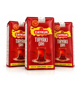 Çaykur Tiryaki 1 kg 3'lü Çay