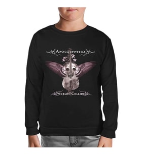 Apocalyptica - Worlds Collide Siyah Çocuk Sweatshirt