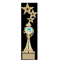ODAK KUPA - Figürlü Kupalar - Yıldız Figürlü Kupalar FG-034 A - 41 cm