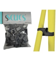 Scx 1147 Slalom Kelepçe 12li Takım (Siyah)