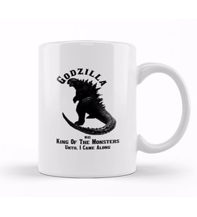 Godzilla King Of The Monsters 03 Kupa Bardak Porselen