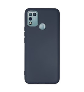 İnfinix Hot 10 Play Kılıf Nano İçi Kadife Silikon - Lacivert