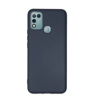 İnfinix Hot 10 Play Kılıf Nano İçi Kadife Silikon - Lacivert