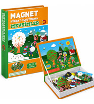 1505 Magnet Hikaye Oluşturma - Mevsimler / +3 yaş