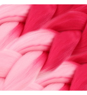 Afrika Örgülük Sen Ombreli 100 Gr./ Koyu Pembe / Açık Pembe