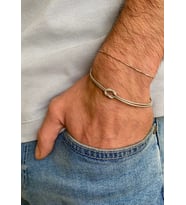 ERKEK DÜĞÜM VE MİNİMAL KOMBİN BİLEKLİK