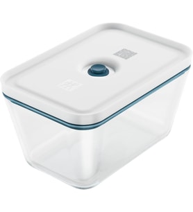 Zwilling Fresh & Save Vakumlu Saklama Kabı, L, Borosilikat Cam, Akdeniz Mavisi (Çok Renkli)