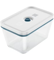 Zwilling Fresh & Save Vakumlu Saklama Kabı, L, Borosilikat Cam, Akdeniz Mavisi (Çok Renkli)