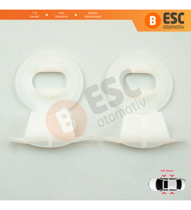 Renault Clio 3 Laguna 2 Espace 4 Vel Satis Peugeot 207 307 308 CC C3 Pluriel için Cam Tutucu Klipsi