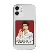 Iphone 12 Uyumlu Scarface Tony Montana Tasarımlı Şeffaf Telefon Kılıfı