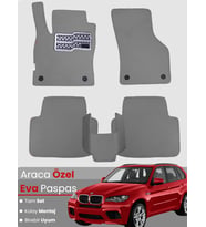 BMW X5 E70 (2006-2013) Uyumlu EVA Paspas Tam Set–Araca Özel,Su Geçirmez,Hızlı ve Kolay Montaj