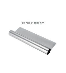 Aynalı Cam Filmi 30cm X 100cm Yapışkanlı Yansıtıcı Uv Koruma