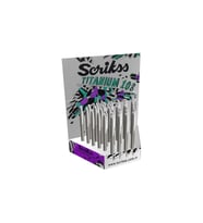 Scrikss Tükenmez Kalem Titanyum Tükenmez Kalem (1 Stand 36 Adet Kalem)