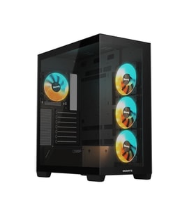 Gigabyte C500 Panoramic Stealth Glass Usb 3.0 Type-c Siyah Atx Mid Tower Kasa