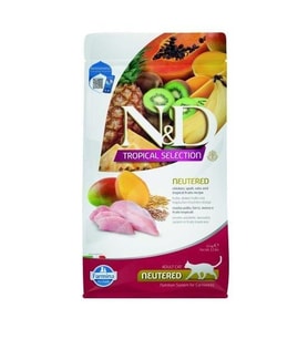 N&D Tropical Tavuklu Kısır Kedi Maması 1.5 Kg