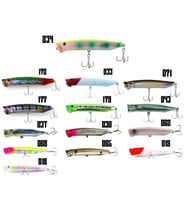 Fujin Salt Popper 12cm 30gr Su Üstü Popper 234 UV Rainbow Lemon