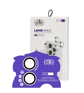 Uray store Apple iPhone 17 Bilvis Titan Kamera Lens - Gümüş