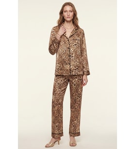 Amour Lepia Uzun Saten Pijama Takımı