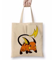 Pokemon Go Pikachu raichu Bez Çanta Uzun Saplı