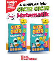 3. Sınıf Gıcır Gıcır Matematik 1 ve 2. Kitap (2'li kitap)