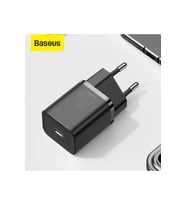 Baseus Super Si QC 20 W Type-C Siyah Hızlı Şarj Adaptörü Teşhir