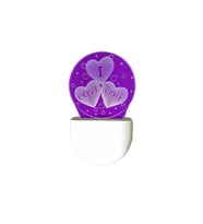 3D Kelebek LED Gece Lambası, Renkli ve USB Şarjlı, Dekoratif Aydınlatma (Krem)