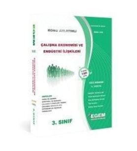 Egem Eğitim Yayınları 3.sınıf 5.yarıyıl Çalışma Ekonomisive End K.a Güz - Yayınları (Çok Renkli)