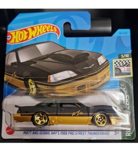 Hot Wheels-Matt And Debbie Hay'S 1988 Pro Street Thunderbird (2023 - Hkj80) (Çok Renkli)