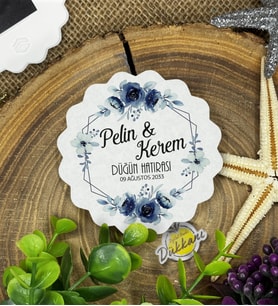 7cm Özel Baskılı Magnet Uv Baskılı - Çiçek 10