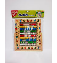 Abaküs Ahşap Desenli