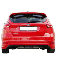 Ford Focus 3 HB Makyajlı (2015-2018) Arka Tampon Eki - Difüzör (Plastik)
