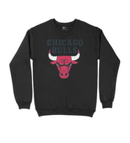 Chicago Bulls Siyah Sweatshirt