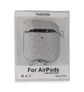 Airpods 2 2.nesil Spell Simli Kılıf - Gümüş