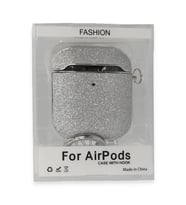 Airpods 2 2.nesil Spell Simli Kılıf - Gümüş