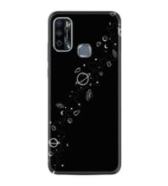 Infınıx Hot 9 Play Kılıf Silikon Desen Özel Seri Planet 1620