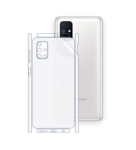 SChitec SAMSUNG Galaxy M51 Uyumlu Fullbody Arka Kaplama Hidrojel Koruyucu Film