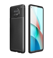 Xiaomi Redmi Note 9 5g Kılıf Auto Focus Karbon Kapak - Siyah
