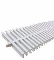 Tek geçmeli 15 cm (10 metre) havuz savak ızgarası