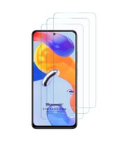 Microsonic Xiaomi Redmi Note 11 Pro 5G Screen Protector Nano Glass Cam Ekran Koruyucu (3`lü Paket) (Renksiz)